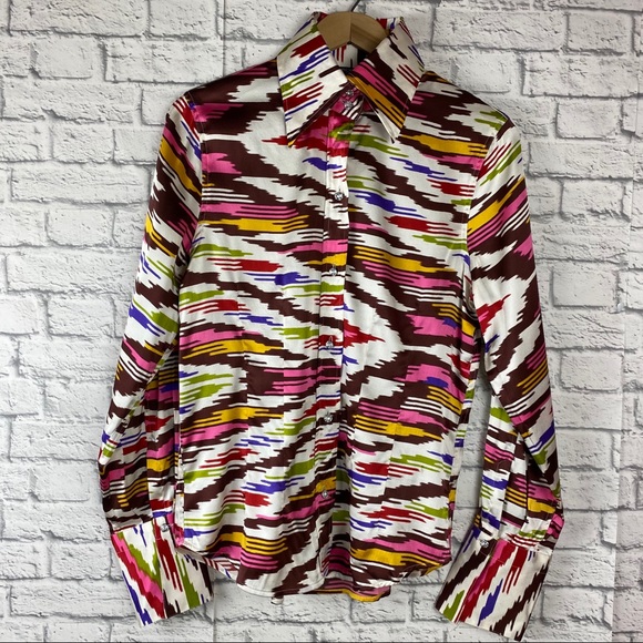 Vintage 90’s Y2K Silk Blouse - Picture 11 of 15